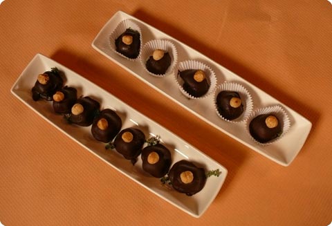 Bombones de chocolate con mermelada de hongos - 2do Premio 2007