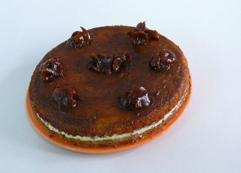 Tarta de Crema de Café y Cantharellus - 2do Premio 2010