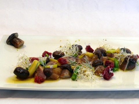 2DO PREMIO - TATAKI DE BOLETUS Y JUREL