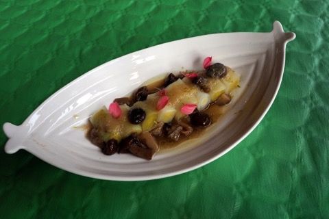 3ER PREMIO - Ensalada de puerros y setas